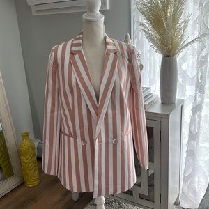 Forever 21 Striped Blazer Sz Small. NWT